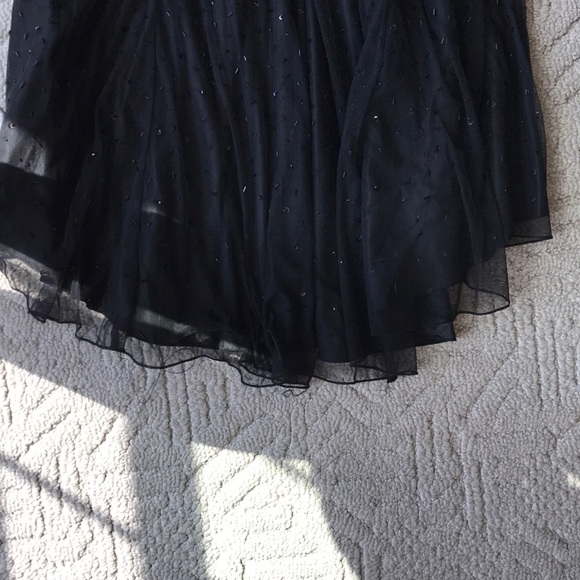 Black beaded Evening gown - Picture 6 of 6